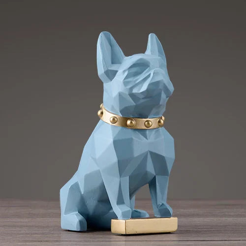 DecorBites™ Dog Statue Resin Decor Modern Art Animal Sculpture Figurine Garden Home Ornaments