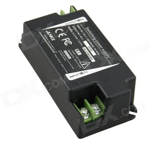 DecorBites™ 15W LED Power Supply Adapter Black