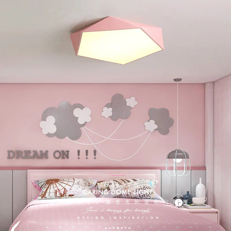 DecorBites™ Geometric Dimmable LED Ceiling Lamps for Living Room Aisle Balcony Lighting