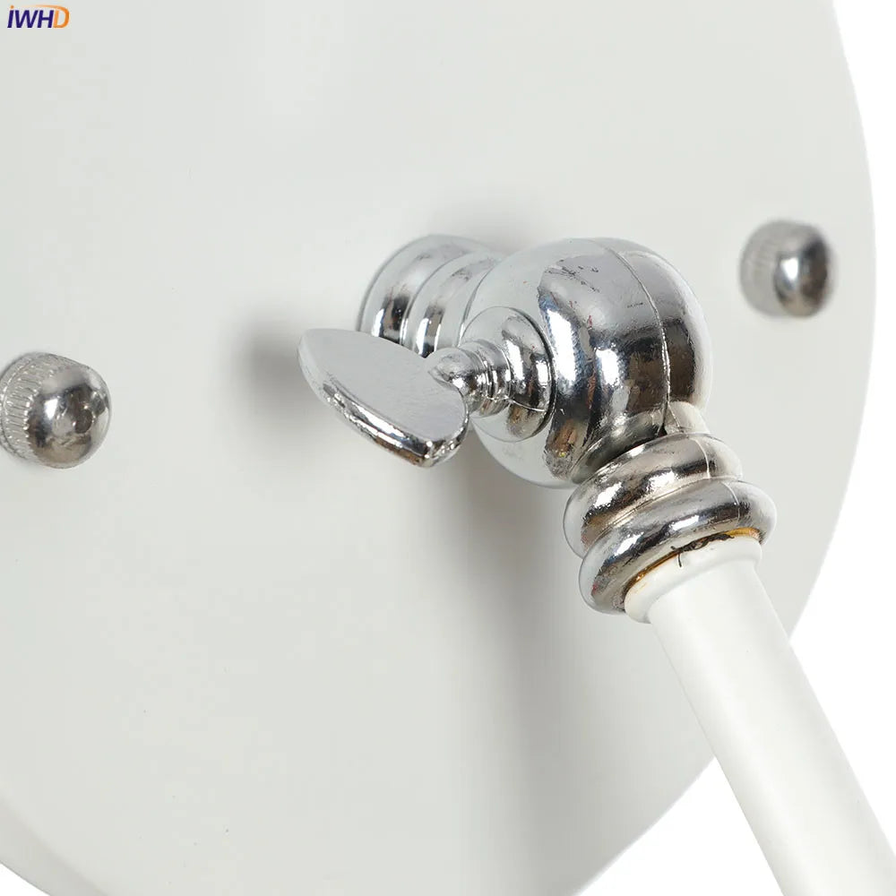 DecorBites™ مصباح حائط صناعي عتيق LED قابل للتعديل على طراز لوفت من إديسون