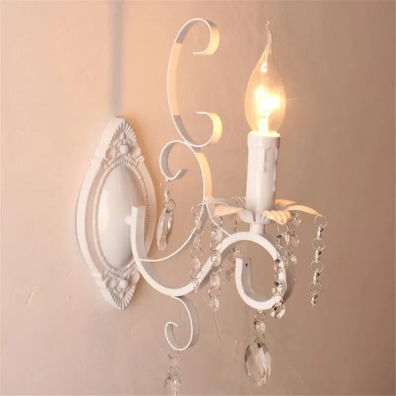 DecorBites™ Crystal Deco Loft Wall Lamp for Bedroom Restaurant Aisle Cafe Sconce