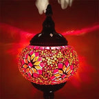 Handmade Turkish Mosaic Glass Pendant Light