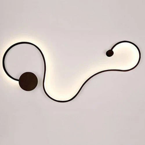 مصابيح حائط LED من DecorBites™ من الألومنيوم لديكور إضاءة المنزل