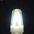 DecorBites™ لمبة LED G9 ذات سنين، أضواء COB قابلة للتعتيم 110 فولت-220 فولت بديل الهالوجين