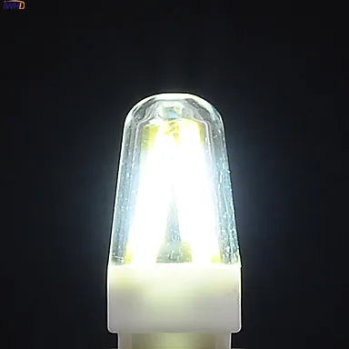 DecorBites™ لمبة LED G9 ذات سنين، أضواء COB قابلة للتعتيم 110 فولت-220 فولت بديل الهالوجين