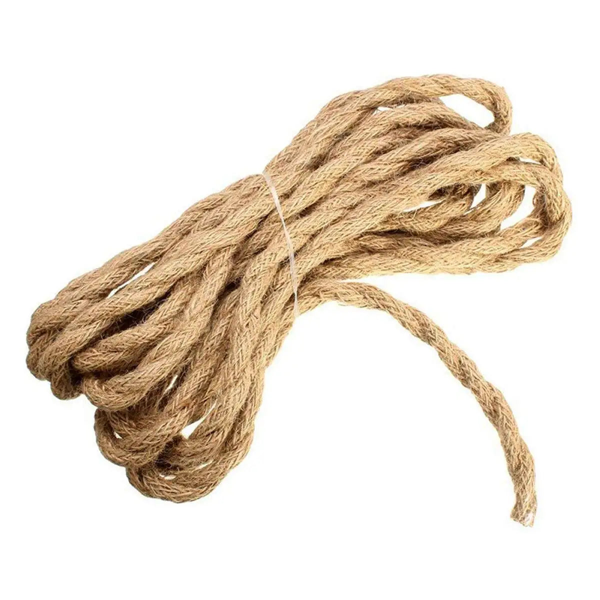 DecorBites™ 2Core Copper Hemp Rope Woven Textile Wire Cable - Vintage Industrial Pendant Light Cord