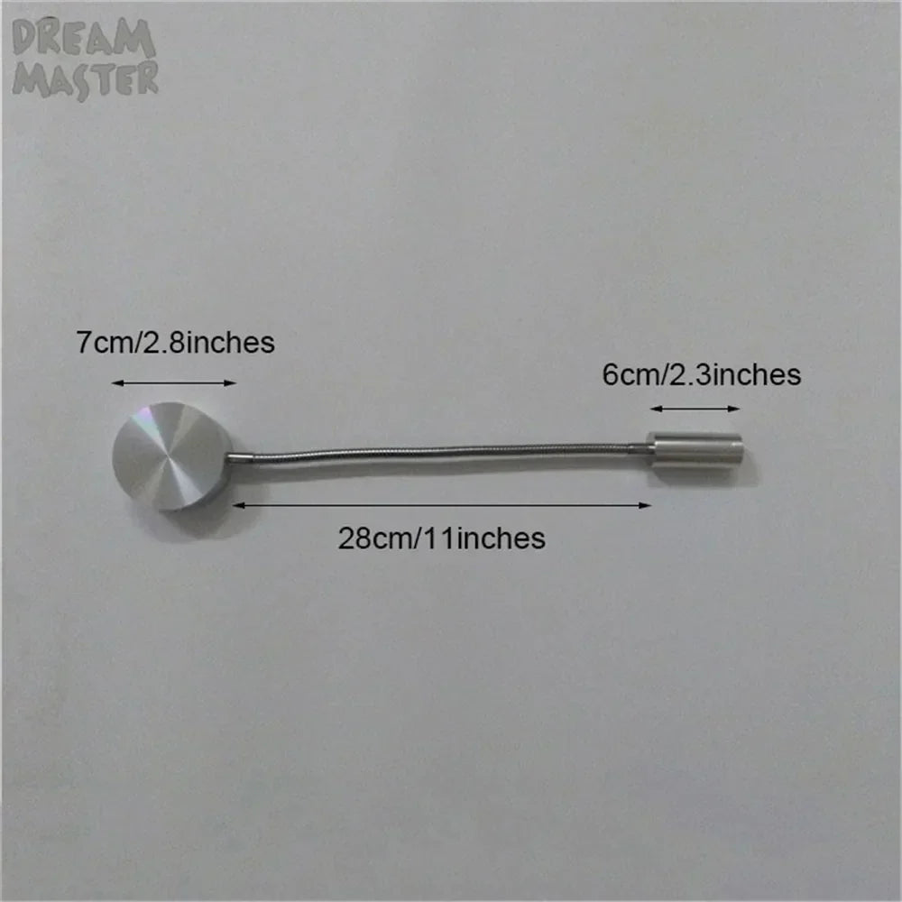 DecorBites™ LED Wall Lamp Flexible Bedside Reading Sconces