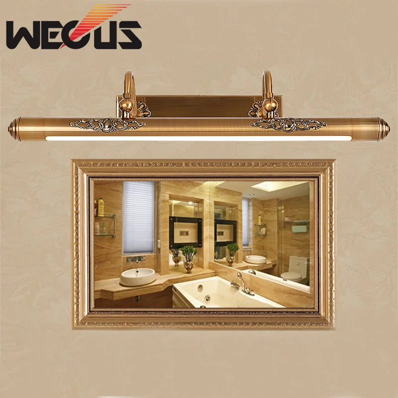 DecorBites™ 50cm Bathroom Mirror Lamp with LED Waterproof Lighting for Shining Bedchamber