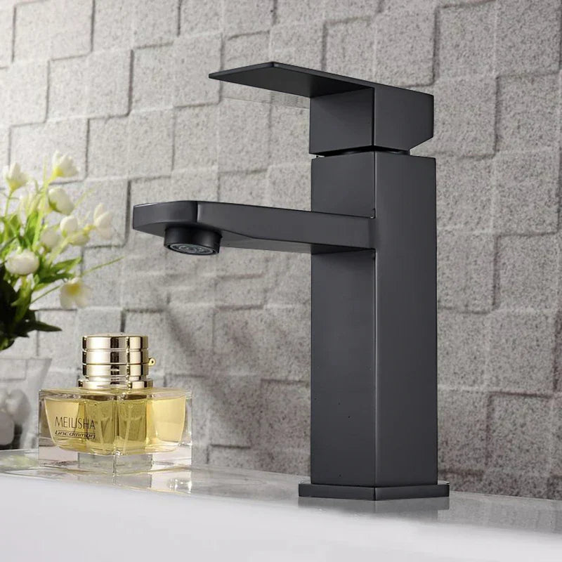 DecorBites™ Basin Faucet Single Handle Deck Mounted Mixer for Bathroom Sink