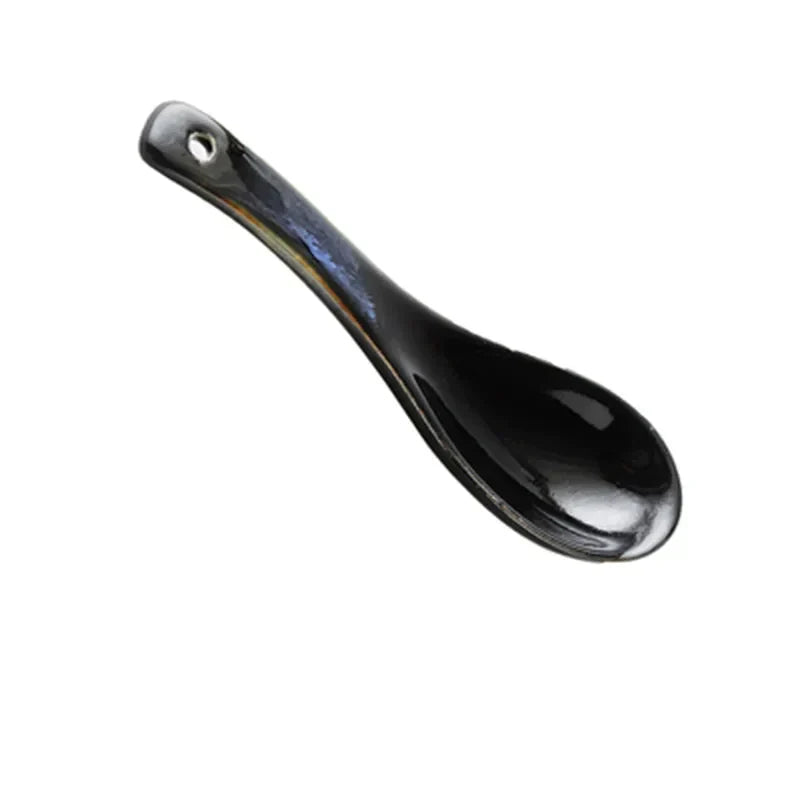 DecorBites™ Kiln Glazed Ceramic Noodle Bowl - Large Soup Bowl for Ramen, Rice, and Salad