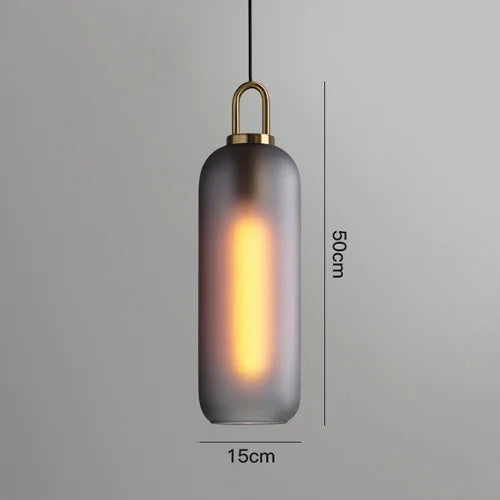 DecorBites™ Glass Ball Pendant Light: Luxury Restaurant & Bar Nordic Bedroom Lamp