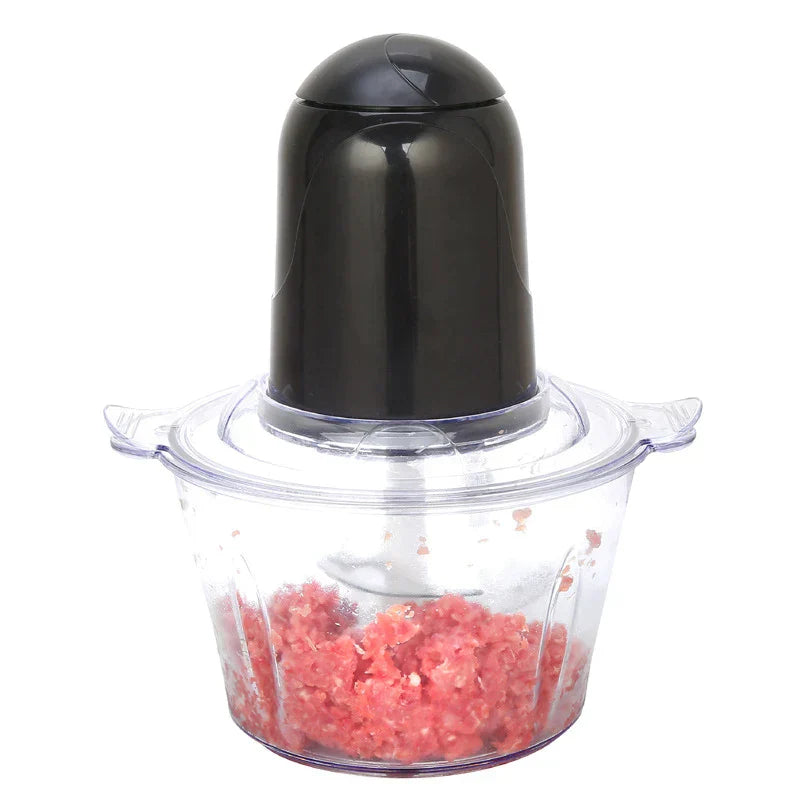 DecorBites™ 2L Stainless Steel Electric Meat Grinder & Chopper - Multifunctional Kitchen Processor