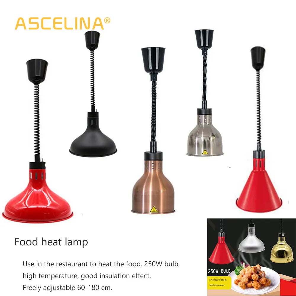 DecorBites™ 250W Electric Heat Lamp Food Preservation Pendant Light