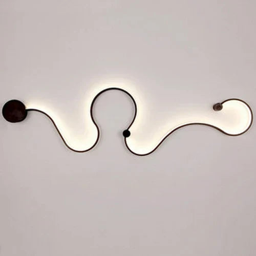 مصابيح حائط LED من DecorBites™ من الألومنيوم لديكور إضاءة المنزل