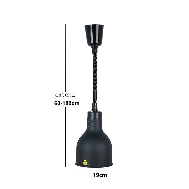 DecorBites™ 250W Electric Heat Lamp Food Preservation Pendant Light