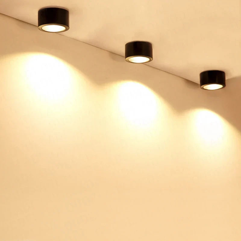DecorBites™ 15W COB LED Downlight Round for Clothing, Exhibition, Decorative Lighting