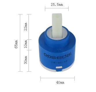 DecorBites™ 35mm 40mm Ceramic Cartridge Faucet Mixer Low Torque Spindle