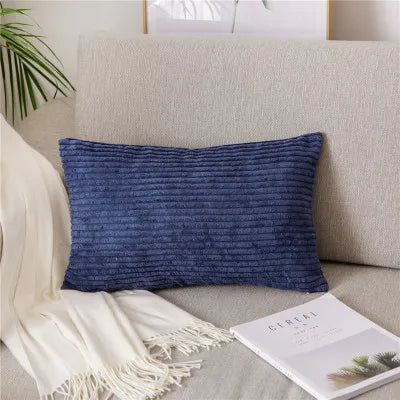 DecorBites™ Corduroy Flocking Velvet Pillow Cover 40x60cm