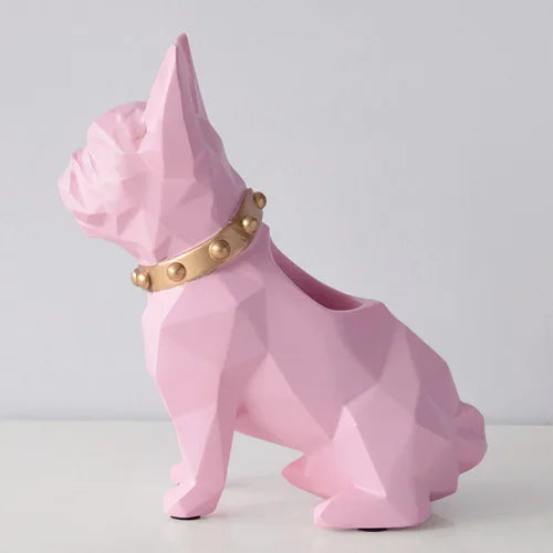 DecorBites™ Dog Resin Pen Holder Desk Organizer Office Accessories Storage Pencil Pot