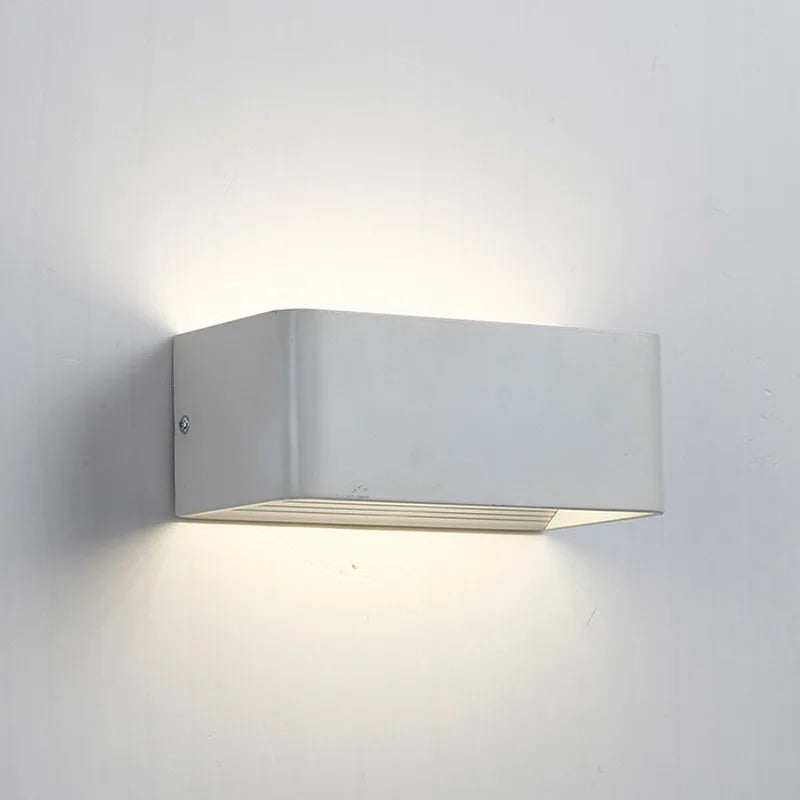 DecorBites™ مصباح جداري LED 5 واط بسيط من الألومنيوم لغرفة النوم لغرفة المعيشة إضاءة منزلية