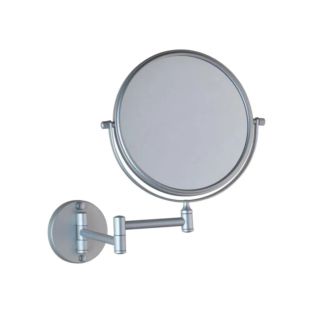 DecorBites™ 3X Magnifying Wall Mounted Beauty Makeup Mirror 8" Double Sided Foldable Mirror