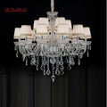DecorBites™ Hand Blown Crystal Chandelier Light Modern Large Cristal Lustre