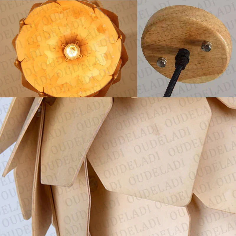 DecorBites™ Handmade Smart Puzzle Pendant Lights for Home, Restaurant, and Cafe