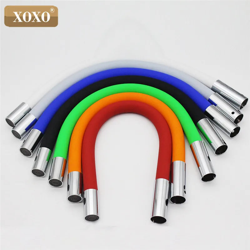 DecorBites™ 360° Silica Gel Nose Kitchen Faucet Cold Hot Water Mixer 1301R
