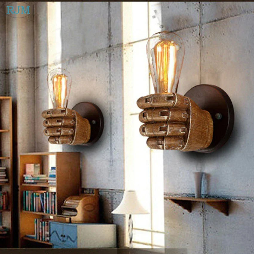 أباليك جدارية على شكل يد DecorBites™ لديكور المنزل والعمل