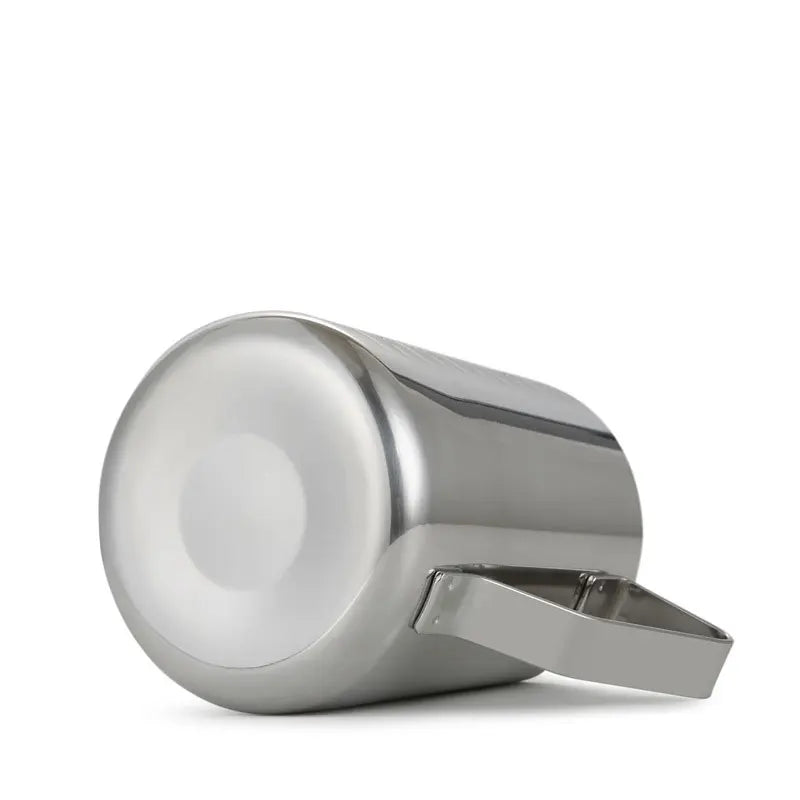 DecorBites™ Frothing Cup: Stainless Steel Measuring Pitcher for Latte Art