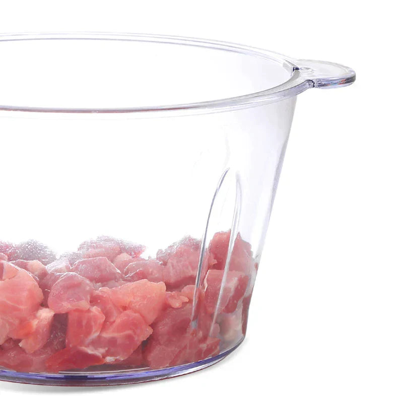 DecorBites™ 2L Stainless Steel Electric Meat Grinder & Chopper - Multifunctional Kitchen Processor