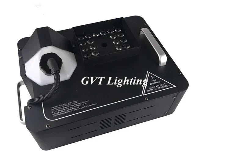 جهاز الضباب DecorBites™ بقدرة 1500 واط مع إضاءة RGB LED وتحكم لاسلكي DMX