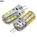 DecorBites™ LED لمبة إضاءة 12V G4 بقوة 24xSMD3528 و120 لومن - عبوة من 10 قطع