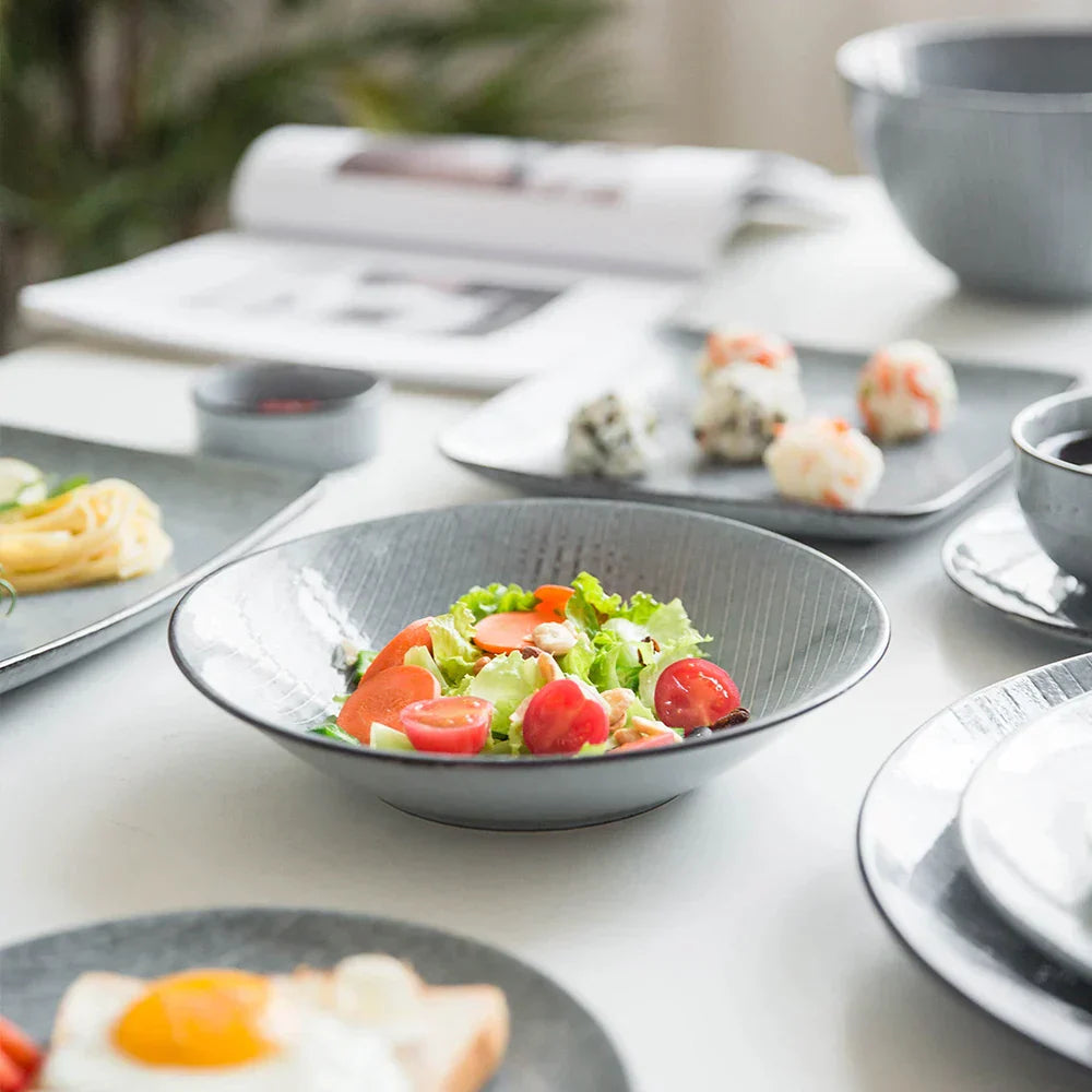 Service de table en céramique de style japonais DecorBites™