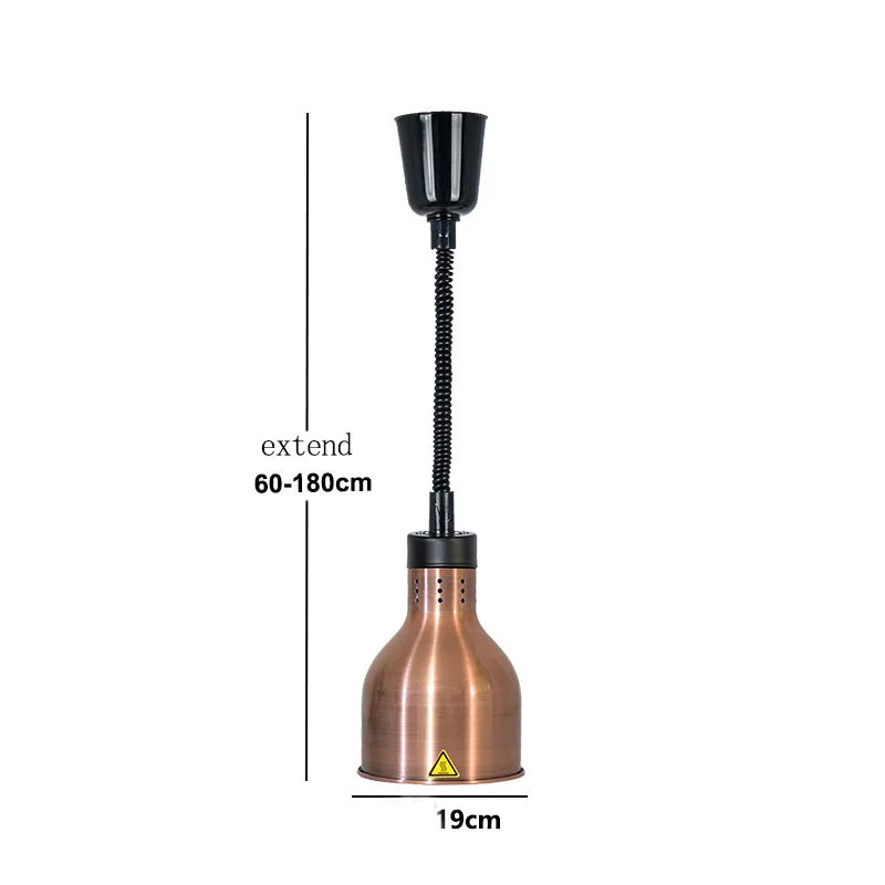 DecorBites™ 250W Electric Heat Lamp Food Preservation Pendant Light