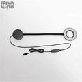 DecorBites™ Dimmable LED Wall Lamp for Bedside Reading, USB Powered, Gooseneck Bedroom Light