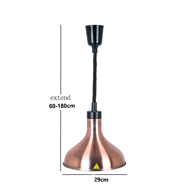 DecorBites™ 250W Electric Heat Lamp Food Preservation Pendant Light