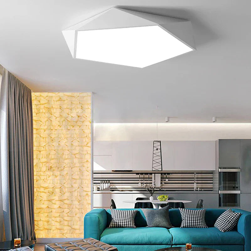 DecorBites™ Geometric Dimmable LED Ceiling Lamps for Living Room Aisle Balcony Lighting