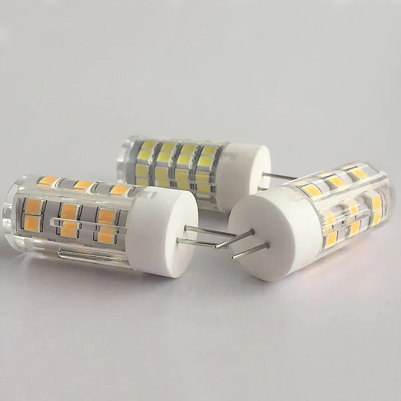 DecorBites™ لمبة LED 5 واط زاوية شعاع 360 درجة G4 G9 2835 SMD 110 فولت/220 فولت - عبوة من 10 قطع