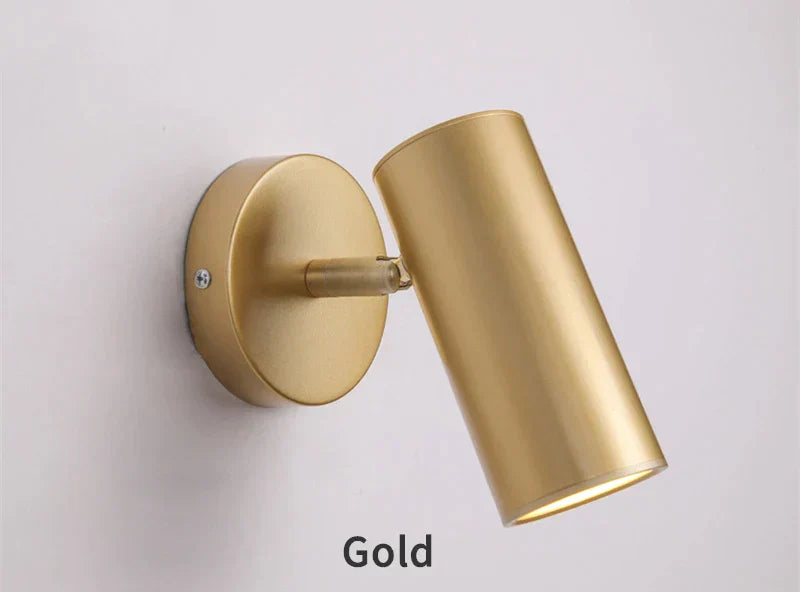 DecorBites™ LED Wall Lamp: 180º Rotation Bedside Sconce, Indoor Lighting Fixture, E27 Bulb Home Decor