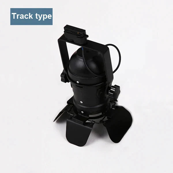 DecorBites™ Loft Dome Track Light: مصباح صناعي عتيق قابل للتعديل للمتاجر والمقاهي والمطاعم