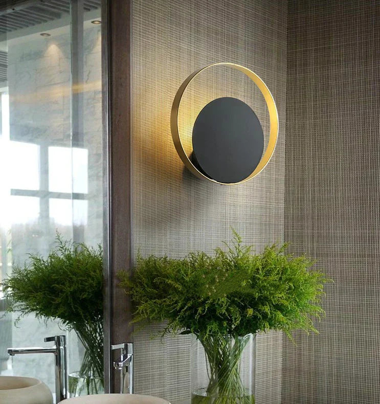 DecorBites™ Gold Nordic LED Wall Sconce - Modern & Stylish Indoor Lighting for Living, Bedroom, Dining & Bedside