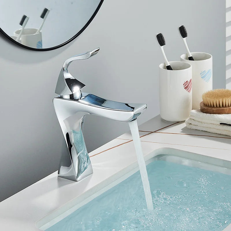 DecorBites™ Modern Bathroom Basin Faucet