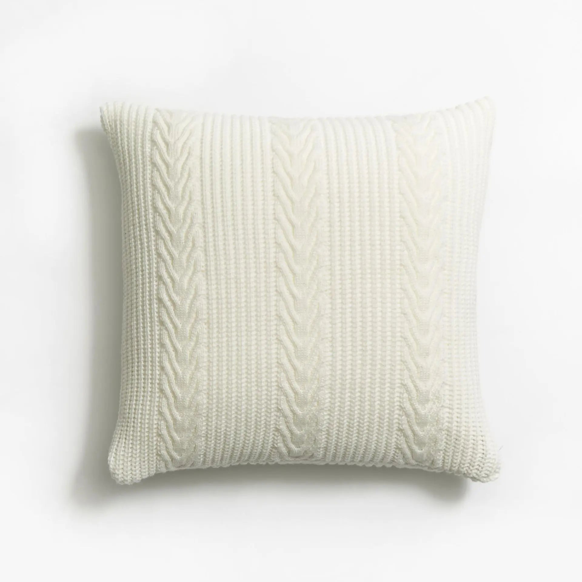 DecorBites™ Housse de Coussin en Tricot Losange : Housse de Coussin Décorative Super Douce pour la Maison