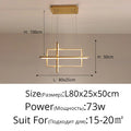 DecorBites™ Geometric Aluminum Pendant Lights for Living Bedroom Restaurant Dining Kitchen Home Décor
