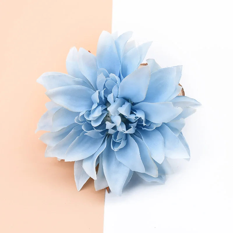 DecorBites™ 100pcs Silk Gerbera Flowers for Christmas, Wedding, DIY, Scrapbooking, Gifts
