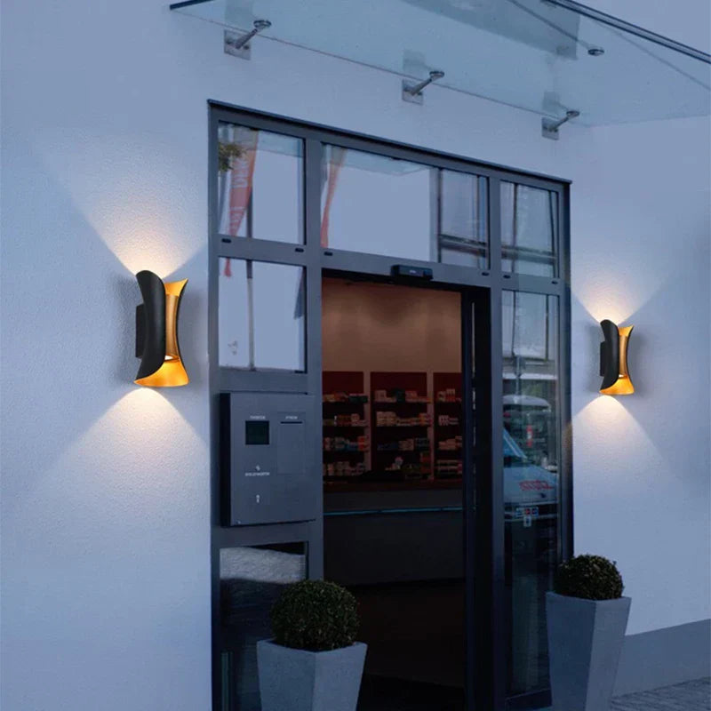DecorBites™ LED Waterproof Wall Lamp 10W Modern Luxury Indoor Outdoor Sconce Light
