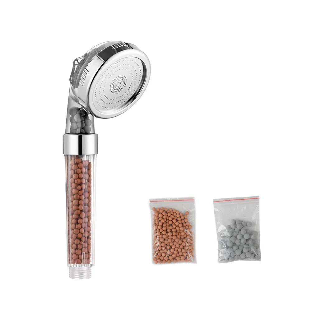 DecorBites™ 3-Function Adjustable High Pressure Shower Head for Spa Experience
