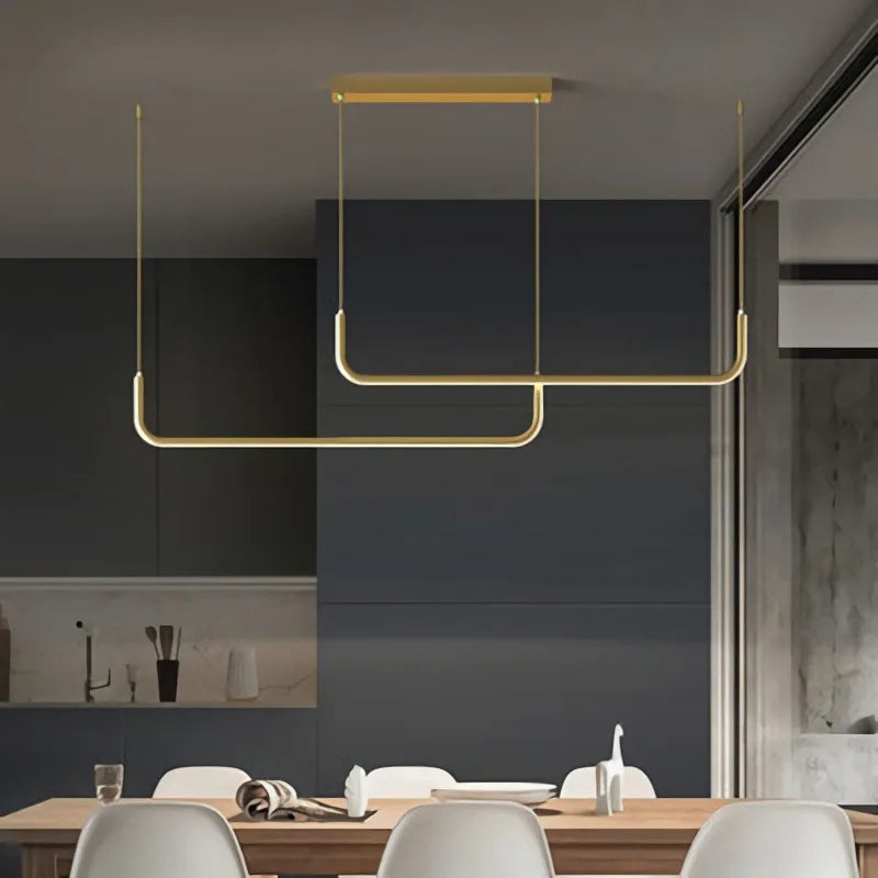 DecorBites™ Lustre de Plafond LED Dimmable pour Décoration Intérieure Moderne
