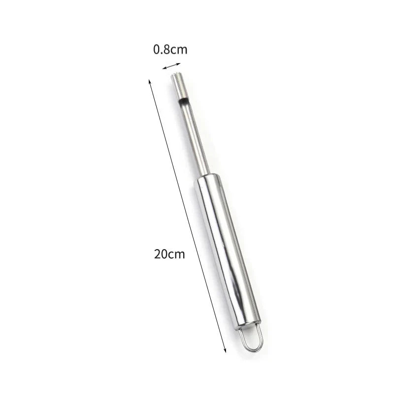 DecorBites™ Fruit Core Remover Slicer Knife, Stainless Steel Apple Pear Date Twister
